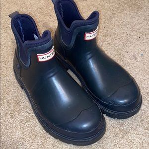 Navy Hunter Boots by Target WMNS 9.5